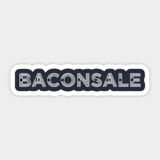 Baconception Sticker